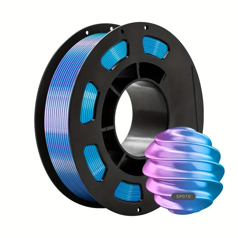 CAILAB 200g 3-in-1 PLA Filament, 1.75mm Tri-Color Spool for FDM 3D Printers
