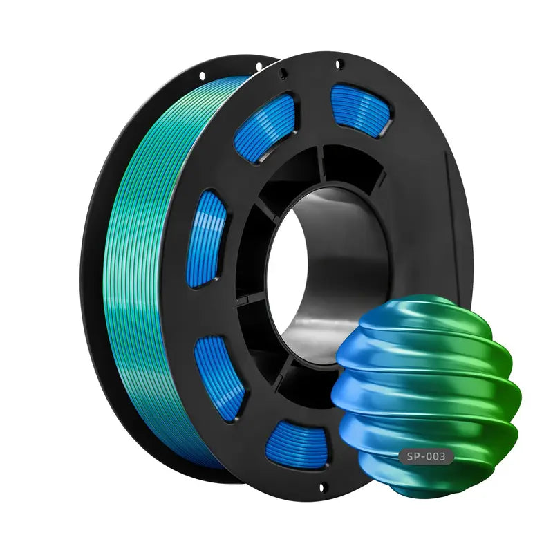 CAILAB 200g 3-in-1 PLA Filament, 1.75mm Tri-Color Spool for FDM 3D Printers