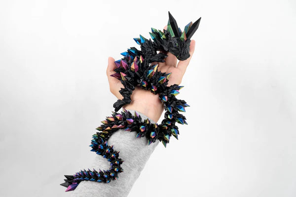Premium Paua Crystal  Dragon